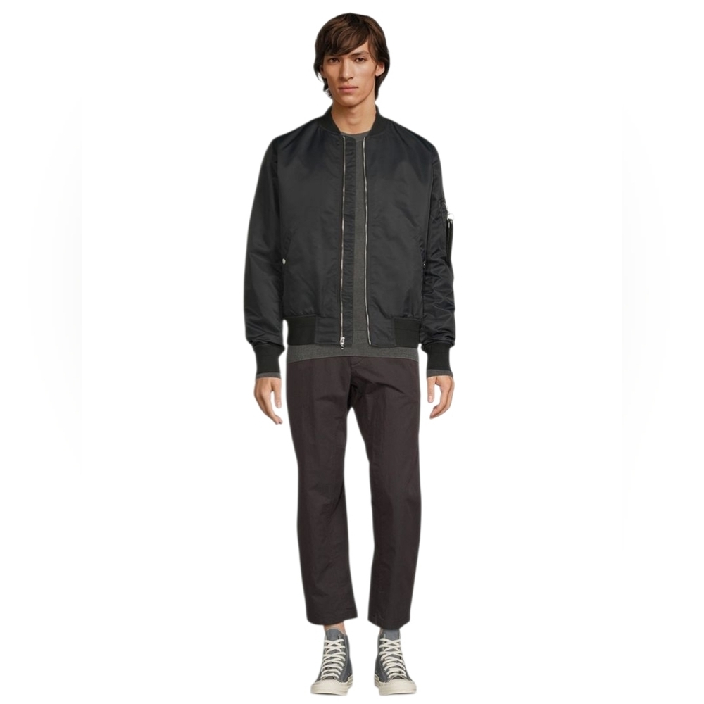 RAG & BONE Axel Paperweight Cotton Brown Cropped Button Fly Pants Mens